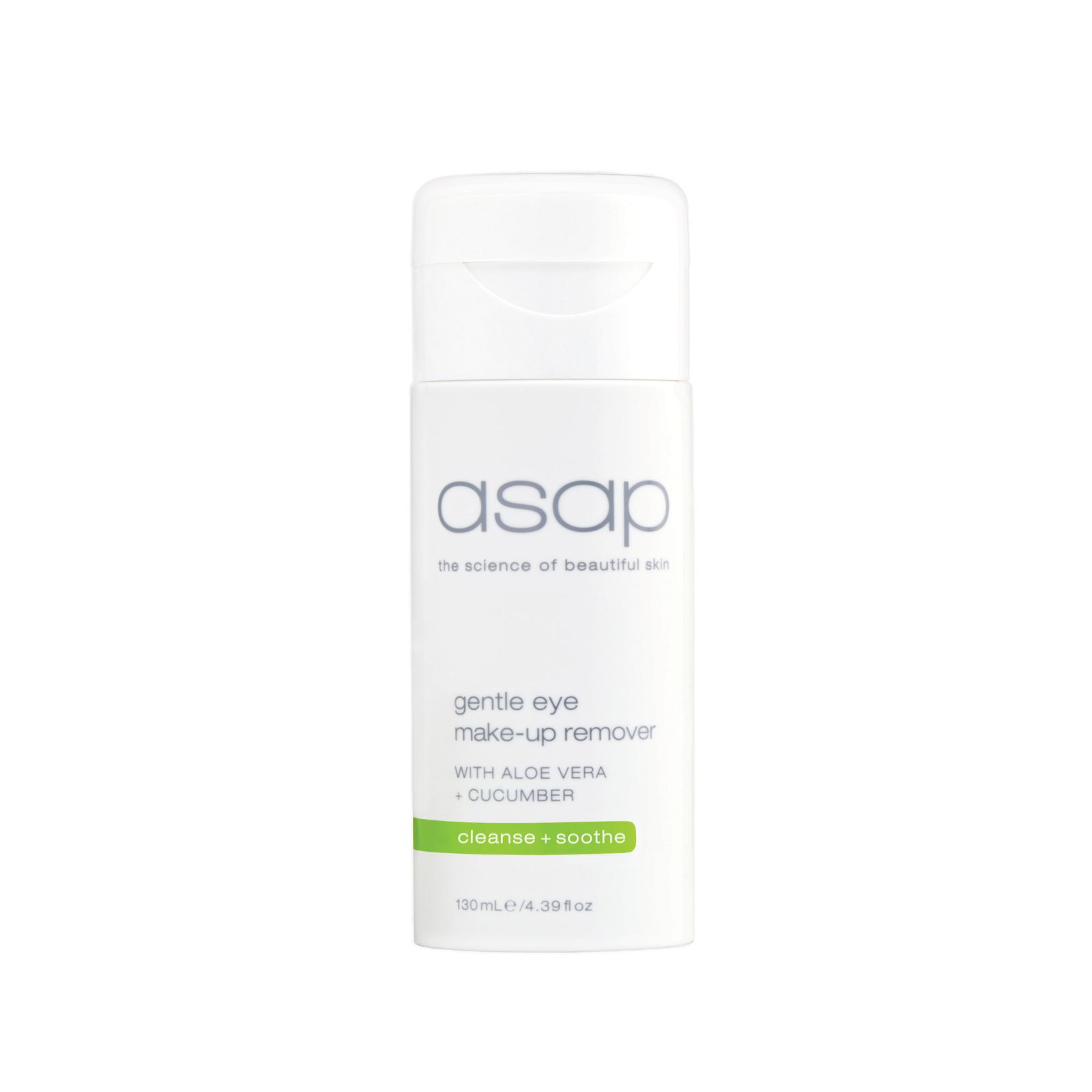 Gentle eye make-up remover